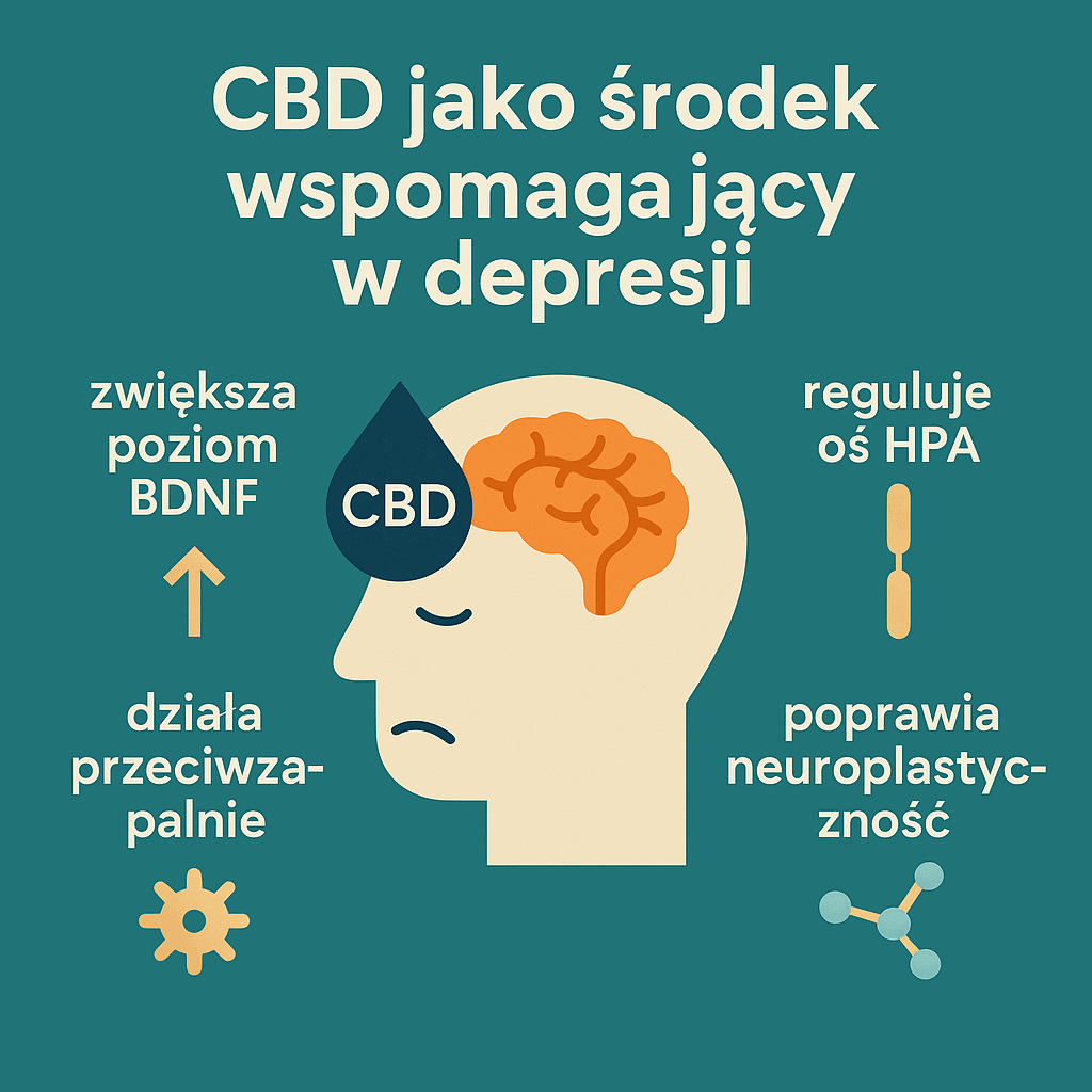  CBD jako środek wspomagający w depresji